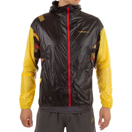 La Sportiva - Blizzard Windbreaker - Men's - Black/Yellow