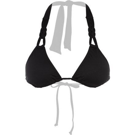 L Space - Sweet & Chic Solids Stella Macrame Bikini Top - Women's