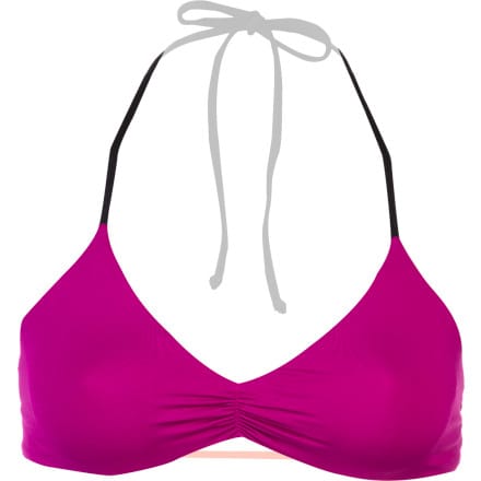 L Space - Color Blocked Strap Back Reversible Bikini Top - Women's