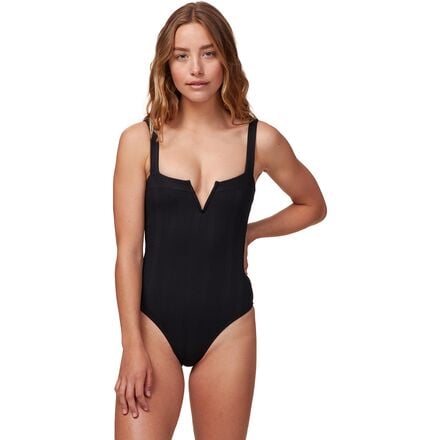 L Space - Cha Cha Pointelle Rib One-Piece Swimsuit - Women's