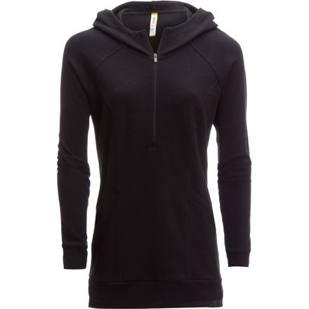 Lucy - Om Half-Zip Pullover Hoodie - Women's