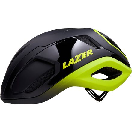 Lazer - Vento Kineticore Helmet - Black Flash Yellow