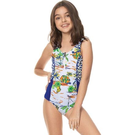 Maaji - Pooltastic Terra One-Piece Swimsuit - Toddler Girls' - White
