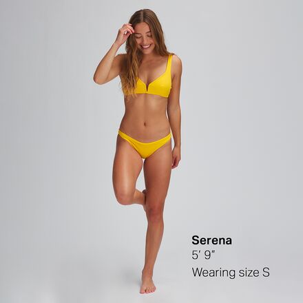 Maaji - Sunflower Flirt Thin Side Bikini Bottom - Women's