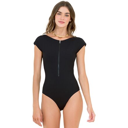 Maaji - Jade Black Giselle One-Piece Swimsuit - Women's - Black