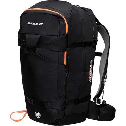 Mammut - Pro 35-45L Removable Airbag 3.0 Backpack - Black/Vibrant Orange