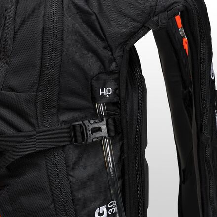 Mammut - Pro Protection 35-45L Airbag 3.0 Backpack - Black/Vibrant Orange