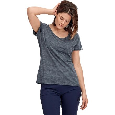 Mammut - Alvra T-Shirt - Women's - Peacoat Melange