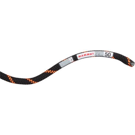 Mammut - Alpine Sender Dry Rope - 8.7mm - Black/Safety Orange