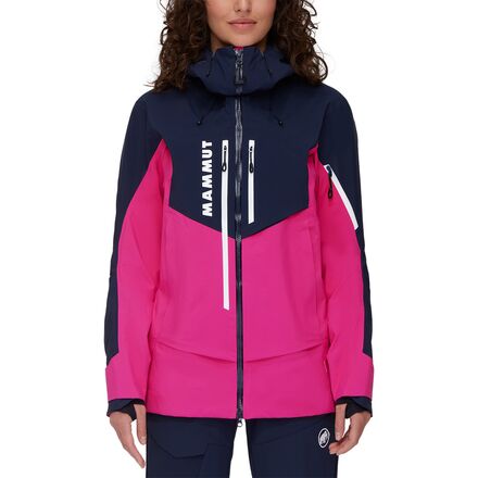 Mammut - La Liste Pro HS Hooded Jacket - Women's - Pink/Marine