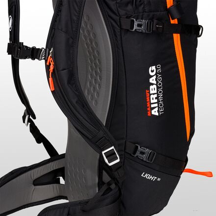 Mammut - Light 30L Removable Airbag 3.0 - Black/Vibrant Orange