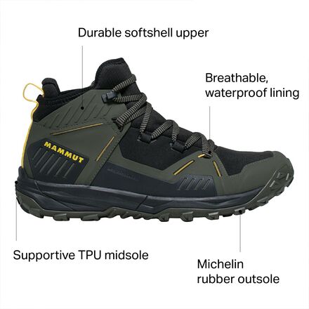 Mammut - Saentis Pro WP Hiking Shoe - Men's
