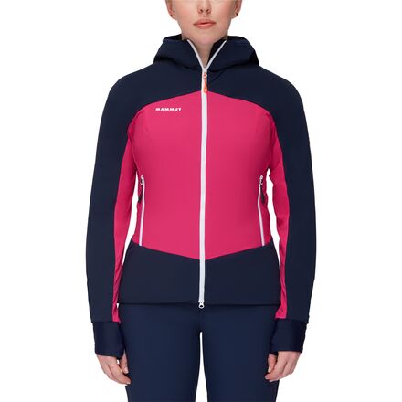 Mammut - Taiss IN Hybrid Hooded Jacket - Women's - Pink/Marine