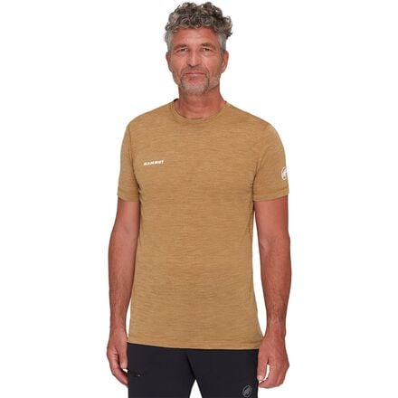 Mammut - Tree Wool FL T-Shirt - Men's - Cheetah Melange