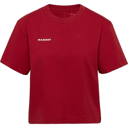 Base Cropped Mini Logo T-Shirt - Women's