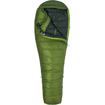 Marmot - Never Winter Sleeping Bag: 30F Down - Cilantro/Tree Green
