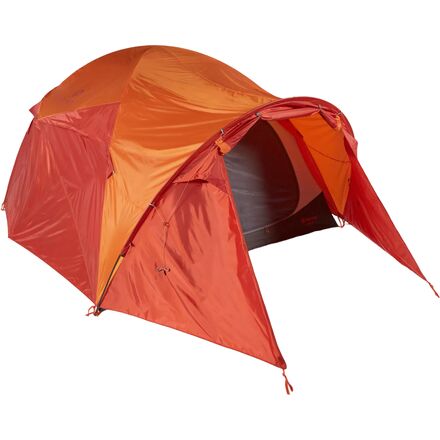 Marmot - Halo Tent: 6-Person 3-Season - Tangelo/Rusted Orange