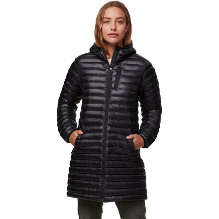 Marmot - Avant Featherless Hooded Long Jacket - Women's - Black