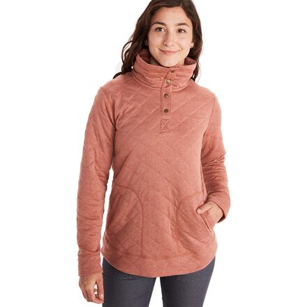 Marmot - Roice Pulllover Long-Sleeve Sweatshirt - Women's - Picante Heather