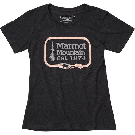 Marmot - Ascender T-Shirt - Women's - Charcoal Heather
