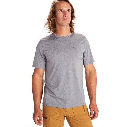 Marmot - Conveyor T-Shirt - Men's - Steel Onyx Heather
