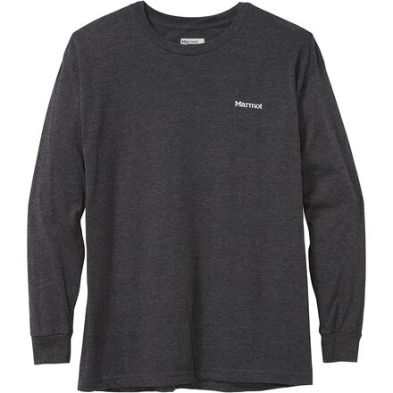 Marmot - Cervin Long-Sleeve T-Shirt - Men's - Charcoal Heather