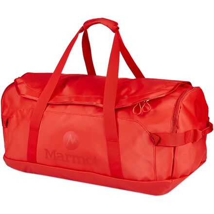 large red duffle bag