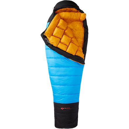 Marmot - Warmcube Expedition Sleeping Bag: -30F Synthetic - Clear Blue/Black