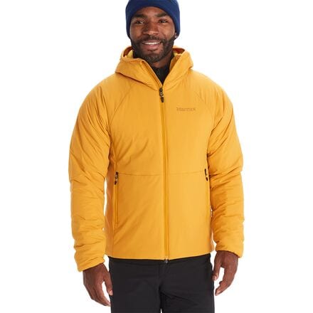 Marmot - Novus Hooded Jacket - Men's - Yellow Gold