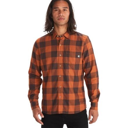 Marmot - Anderson Lightweight Flannel Long-Sleeve Shirt - Men's - Copper