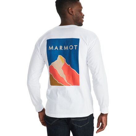 Marmot - Mountain Long-Sleeve T-Shirt - Men's - White