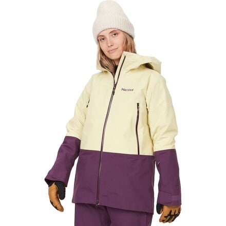 Marmot - Orion GORE-TEX Jacket - Women's - Wheat/Purple Fig