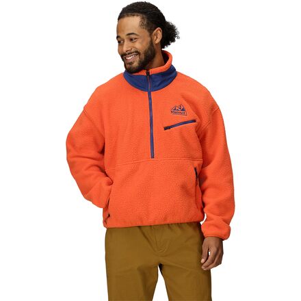 MARMOTCAPITA　WLINDSTOPPERCITIFIED JACKET WOMEN'S MARMOT WINDSTOPPER N25 1/4 ZIP PULLOVER TOP JACKET SZ