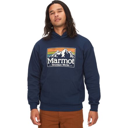 Marmot - MMW Gradient Hoodie - Men's - Arctic Navy