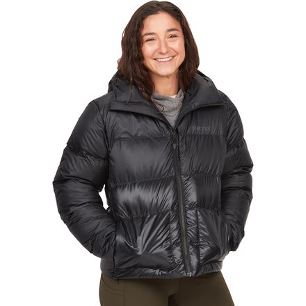 Marmot - Guides Down Hooded Jacket - Women's - Black