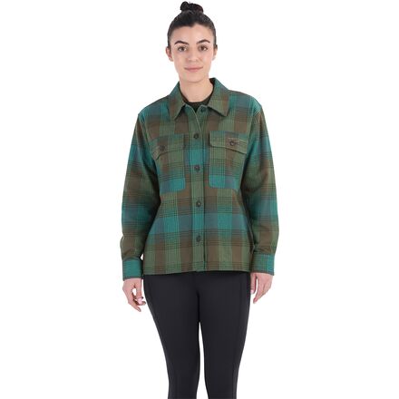 Incline Heavyweight Flannel Overshirt - Women's