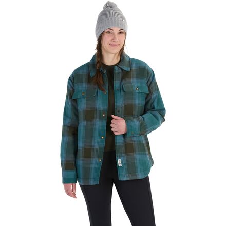 Ridgefield Sherpa Flannel Jacket - Women's