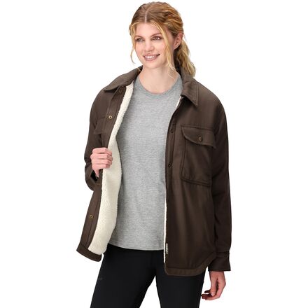 Ridgefield Sherpa Flannel Jacket - Women's