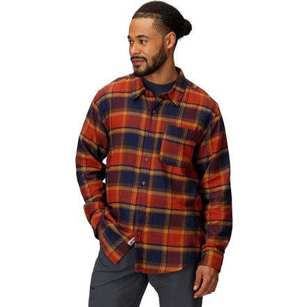 Lightweight Long-Sleeve Flannel Shirt - Men's