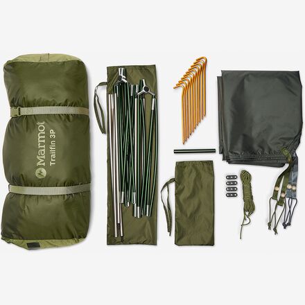 Marmot - Trailfin Tent: 3-Person 3-Season