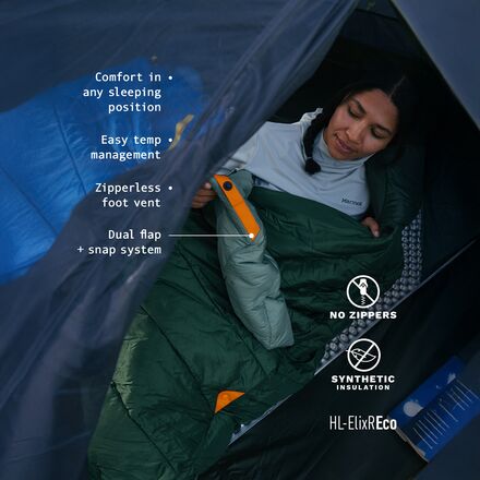 Marmot - Wraptor 30 Sleeping Bag: 30F Synthetic
