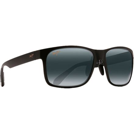 Maui Jim - Red Sands Polarized Sunglasses - Matte Black/Neutral Grey