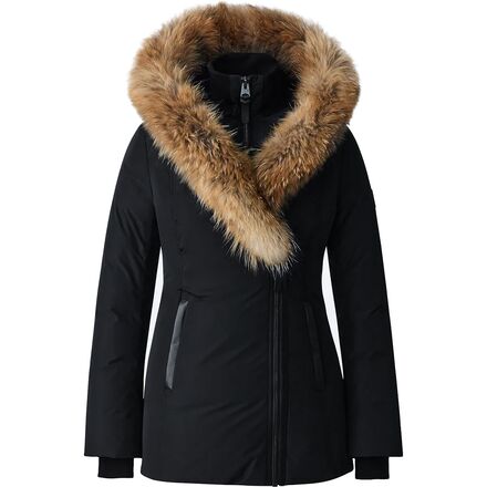 Mackage - Adali Fur Down Jacket - Women's - Black/Fur