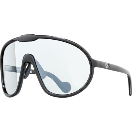 Moncler Grenoble - Halometre Shield Sunglasses - Shiny Black/Smoke Mirror