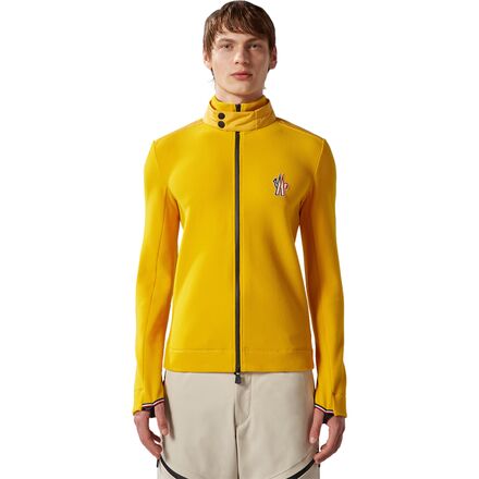 Moncler Grenoble - Fleece Zip-Up Sweatshirt - Men's - Yellow