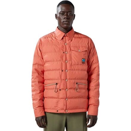Moncler Grenoble - Lavachey Shirt Jacket - Men's - Bright Orange