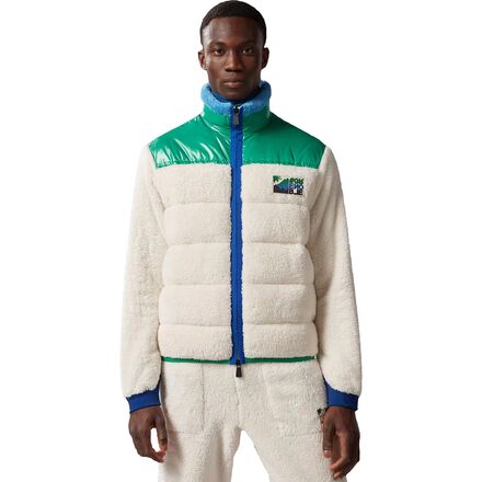 Moncler Grenoble - Padded Fleece Zip-Up Sweatshirt - Men's - White