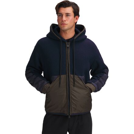 Moncler Grenoble - Full-Zip Hooded Fleece - Men's - Dark Navy