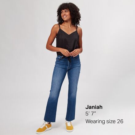 Mother Denim The Tripper Ankle Fray Jean - Women's - Clothing