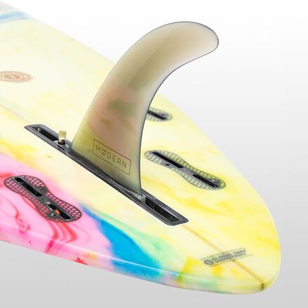 Modern Surfboards - Love Child PU Surfboard - Grey Org Pinlines